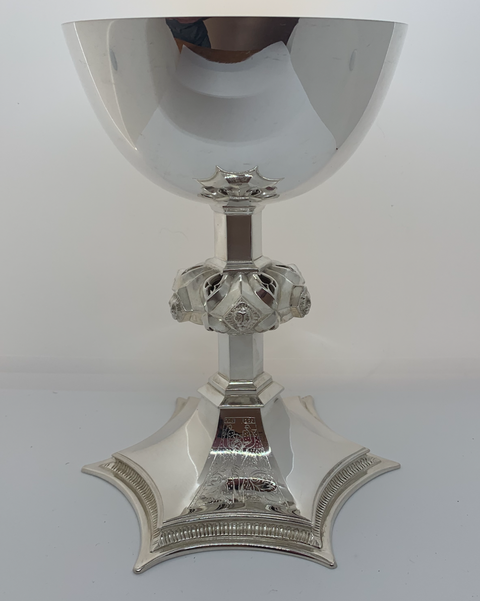 reproduction of 15 th century Nettlecombe chalice
